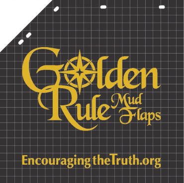 Angle Cut Golden Rule Mud-Flaps